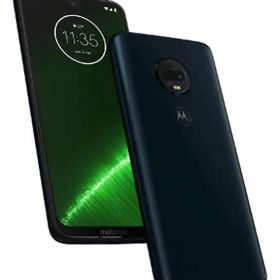 【中古】【安心保証】 SIMフリー Moto G7 Plus[64G] ディープインディゴ