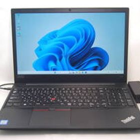 美品⑫★ThinkPad E590★20NCS1BJ00★8世代Corei5 8265U★フルHD★新品NVMeSSD 512GB★DDR4 16GB★BT★Win11Pro★カメラ★wifi★Type-C電源