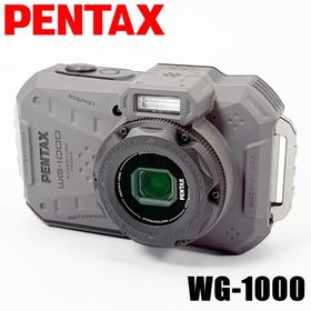 ペンタックス(PENTAX)の【美品】ペンタックス PENTAX WG-1000 グレー コンデジ カメラ 中古(コンパクトデジタルカメラ)