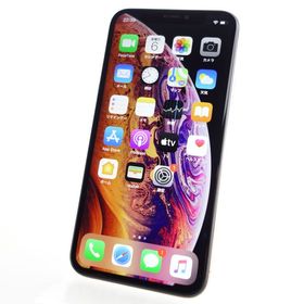 【ジャンク】iPhoneXS 64GB ゴールド 電池84％ 利用制限〇 非正規修理