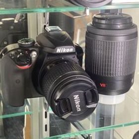 Nikon◆デジタル一眼カメラ D3400 ダブルズームキット [ブラック]