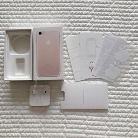 【純正イヤホン未使用、本体なし】iPhone7付属の箱・EarPods等