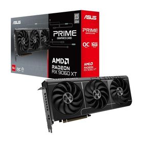エイスース ASUS Prime Radeon RX 9060 XT 16GB GDDR6 OC Edition トリプルファン搭載