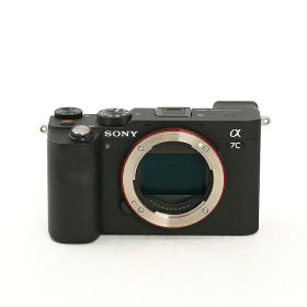 【中古】 (ソニー) SONY ILCE-7C α7C ボディ ブラック【中古カメラ デジタル一眼】 ランク：B