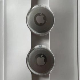 2個セット 新品・未使用 Apple AirTag アップルのメーカー保証付き