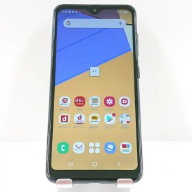 Galaxy A21 SC-42A ドコモ ブラック 送料無料 本体 c17383 【中古】