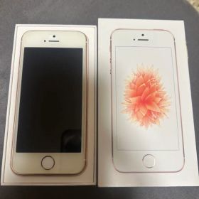 iPhone SE 32GB ローズゴールド バッテリー96% 箱あり