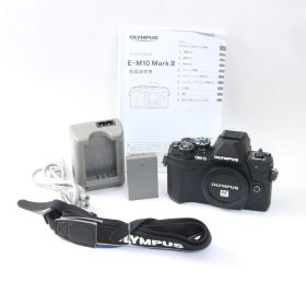 【シャッター回数6900回】 OLYMPUS オリンパス OM-D E-M10 Mark III ブラック