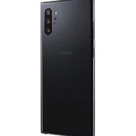 【中古】【安心保証】 ペン無 Galaxy Note10+ SCV45[256GB] au オーラブラック