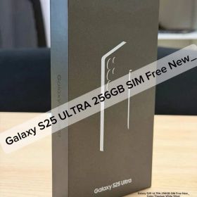 Galaxy S25Ultra 256 White SIM Free New