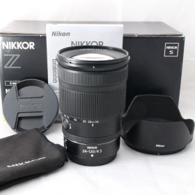 ☆良品☆ Nikon 標準ズームレンズ NIKKOR Z 24-120mm f/4 S Zマウント フルサイズ対応 Sライン NZ24-120 ニコン #4778