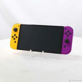 【中古】Nintendo(任天堂) Nintendo Switch 有機ELモデル ニンテンドーストア版 HEG-S-KAYAA 【371-ud】