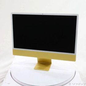 ソフマップ 〔中古品〕 iMac 24-inch Mid-2021 Z12S0005V Apple M1 8コアCPU_8コアGPU 8GB SSD256GB イエロー 〔macOS v26.3〕【258】