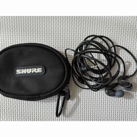 シュア(SHURE)のSHURE イヤホン SE215 ブラック 黒(ヘッドフォン/イヤフォン)