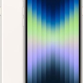 【美品・Aランク】電池100％ SIMフリー Apple iPhone SE (第3世代) 64GB スターライト
