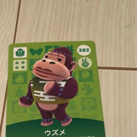 どうぶつの森 amiiboカード ウズメ
