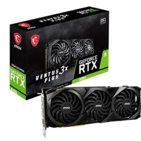 【中古】（新古品） MSI GeForce RTX 3080 VENTUS 3X PLUS 10G OC LHR グラフィックスボード VD7850
