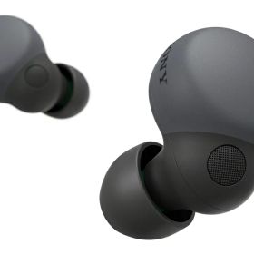 【送料無料】SONY(VAIO) WF-LS900N/B ワイヤレスノイズキャンセリングステレオヘッドセット ブラック（左右独立型ワイヤレス）【在庫目安:お取り寄せ】