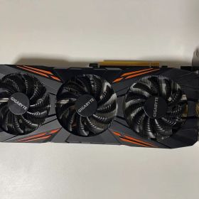 動作確認済 GIGABYTE GTX1080 グラフィックボード 空冷 3ファン