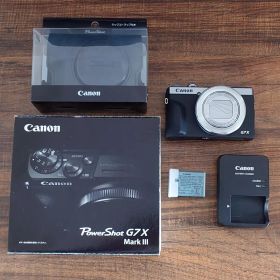 Canon PowerShot G7X MarkIII（シルバー）＋ケース