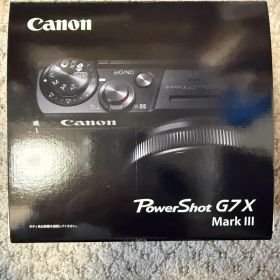 Canon PowerShot G7 X Mark III ブラック