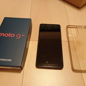 SIMフリースマートフォン moto g24 マットチャコール 128GB
