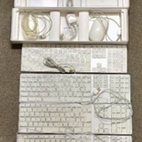 ジャンク品 動作未確認 Apple製品 まとめ キーボード マウス ケーブル アップル製品 Mac用 A1843/3138 A1243/2171 A1152/2058 他