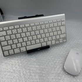s5019) Apple Wireless Keyboard A1314 + Magic Mouse A1296 セット 日本語 JIS ワイヤレスマウス ワイヤレスキーボード