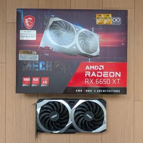 MSI Radeon RX 6650 XT 8GB 箱あり 動作確認済