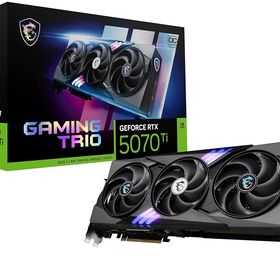 MSI GeForce RTX 5070 Ti 16G GAMING TRIO OC グラフィックスボード VD9096