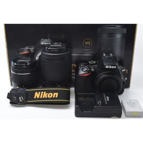 ニコン(Nikon)の★美品★ Nikon D5600 ダブルレンズセット(デジタル一眼)
