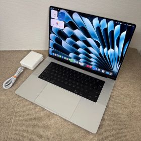 【送料無料】Apple MacBook Pro 16(2023, A2780) M2 Max / RAM 64GB / SSD 1TB / シルバー / 英字 / 充放電回数 : 133 [MC139]