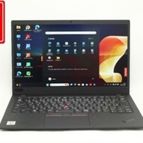 良品 フルHD 14型 Lenovo ThinkPad X1 Carbon Gen 8 Windows11 第10世代 i5-10310U 8GB NVMe 256GB-SSD 無線Wi-Fi6 Office付き 管:1112j