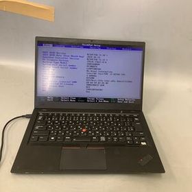 JK6560 Lenovo Thinkpad X1 Carbon /Core i5-8250U 1.60Ghz /メモリー：8GB/SSD:無し/BIOS確認だけ/キー欠