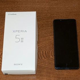 〈箱・付属品あり〉SONY Xperia 5 Ⅱ A002SO ブルー