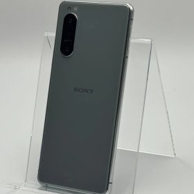 【中古B】Xperia 5 II SOG02 8GB+128GB グレー SIMフリー 白ロム
