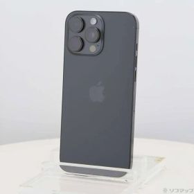 ソフマップ 〔中古品〕 iPhone16 Pro Max 256GB ブラックチタニウム MYWG3J／A SIMフリー【269】