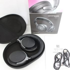 【美品】BOSE QuietComfort Ultra Headphones ブラック 空間オーディオ対応 ヘッドホン ボーズ 本体