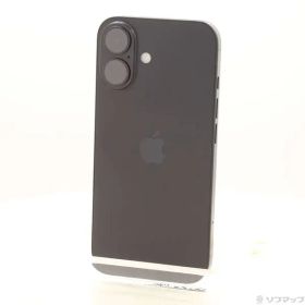 ソフマップ 〔中古品〕 iPhone16 128GB ブラック MYDQ3J／A SIMフリー【198】