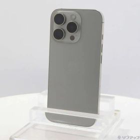 ソフマップ 〔中古品〕 iPhone16 Pro 256GB ナチュラルチタニウム MYN33J／A SIMフリー【377】