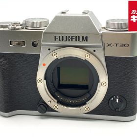 【中古】 【美品】 フジフイルム X-T30 II ボディ シルバー 【ミラーレス一眼】 【6ヶ月保証】