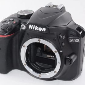 【外観特上級】Nikon デジタル一眼レフカメラ D3400 ボディー ブラック D3400BK