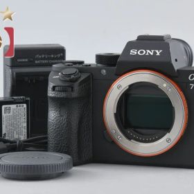 【中古】SONY ソニー α7SII ILCE-7SM2 ミラーレス一眼カメラ シャッター回数僅少 多言語対応