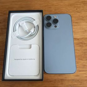 iPhone13Pro 128GB シエラブルー 箱あり バッテリー84% 美品