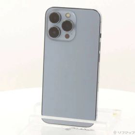 ソフマップ 〔中古品〕 iPhone13 Pro 256GB シエラブルー MLUU3J／A SIMフリー【198】