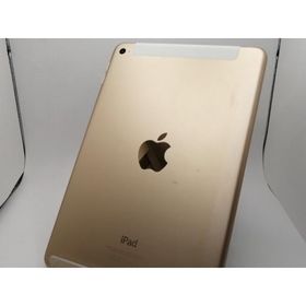 【中古】Apple docomo 【SIMロックあり】 iPad mini4（2015） 128GB ゴールド MK782J/A【川崎駅前】保証期間１ヶ月【ランクC】