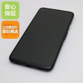 安心保証 新品同様 SoftBank Google Pixel 4a 128GB ブラック