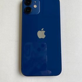美品 iPhone 12 mini 128GB ブルー バッテリー100% - 6577