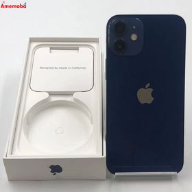 爆速発送iPhone12 mini 64GB ブルー MGAP3J/A AU版SIMフリー 訳あり品