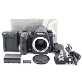 ■シャッター数10022枚！良品■ PENTAX K-3 Mark III ボディ ブラック デジタル一眼レフカメラ ペンタックス